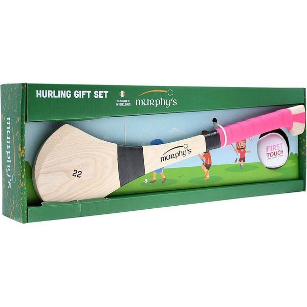 Murphy's Hurley Set Regalo Mazze Da Hurling Rosa 22 Pollici Per Bambini-image