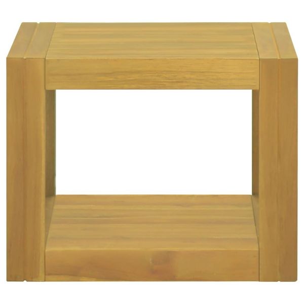 Syfax™ Mobile Da Bagno A Parete 45X45X35 Cm In Legno Massello Di Teak-image