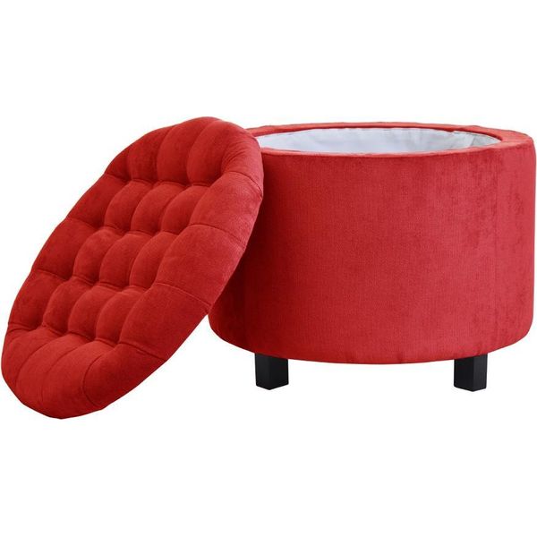 Sgabello Poggiapiedi Ottomana Seduta Sgabello Seduta Pouf Soggiorno Designer Solano-image