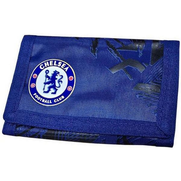 Chelsea Fc - Portafoglio "Fusion"", Tri-Fold BS6429 (Taglia Unica) (Blu)"-image
