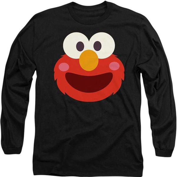 Sesame Street - T-Shirt Unisex Uomo/Donna A Maniche Lunghe TV28050 (S) (Nero)-image