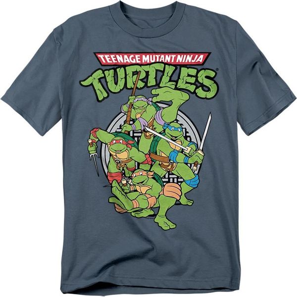 Teenage Mutant Ninja Turtles - T-Shirt Uomo/Donna Unisex TV28263 (M) (Slate)-image