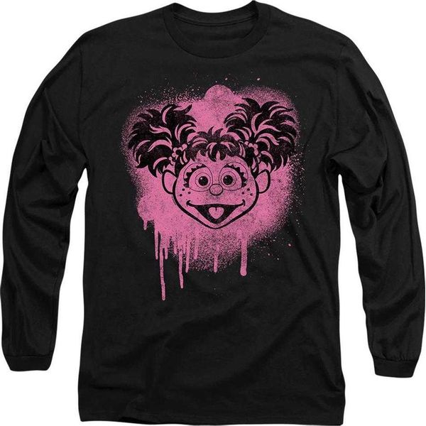 Sesame Street - T-Shirt Unisex Uomo/Donna, Manica Lunga TV28344 (Xl) (Nero)-image