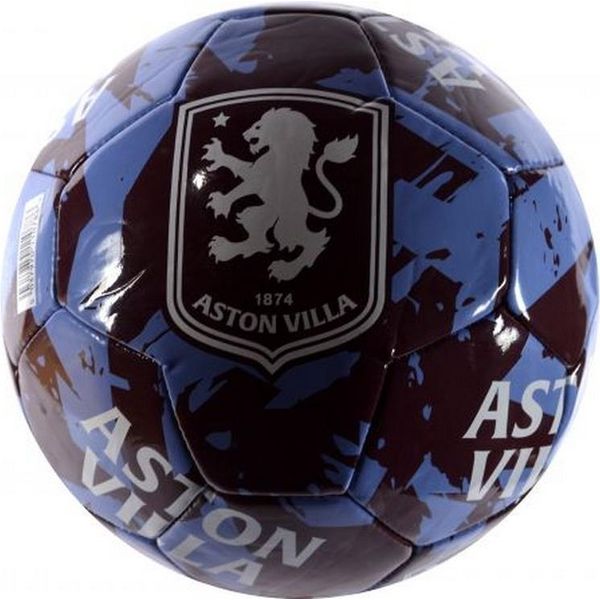 Aston Villa Fc - Calcio, Graffiti BS6435 (5) (Borgogna/Blu/Bianco)-image