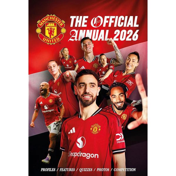 Manchester United Fc - Annuario "2026"" TA13978 (Taglia Unica) (Rosso)"-image