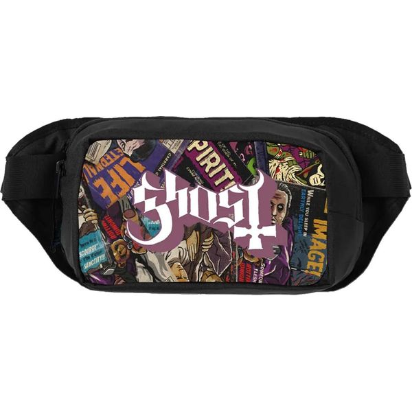 Ghost - Borsa A Tracolla "Magazines"" Per Uomo/Donna Unisex RO15269 (Taglia Unica) (Nero)"-image