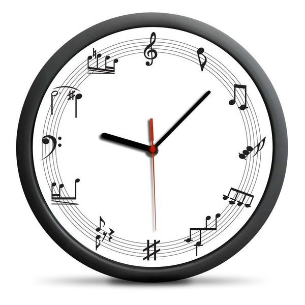 Orologio Da Parete Musicale Con Meccanismo Silenzioso-image