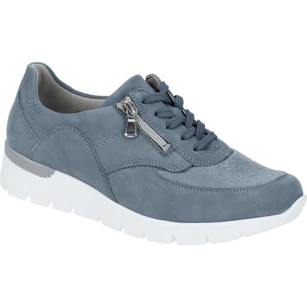 WaldläUfer K Scarpe Da Donna - Scarpe Basse Comode E Stringate Blu Per Il Tempo Libero Nuovo-image