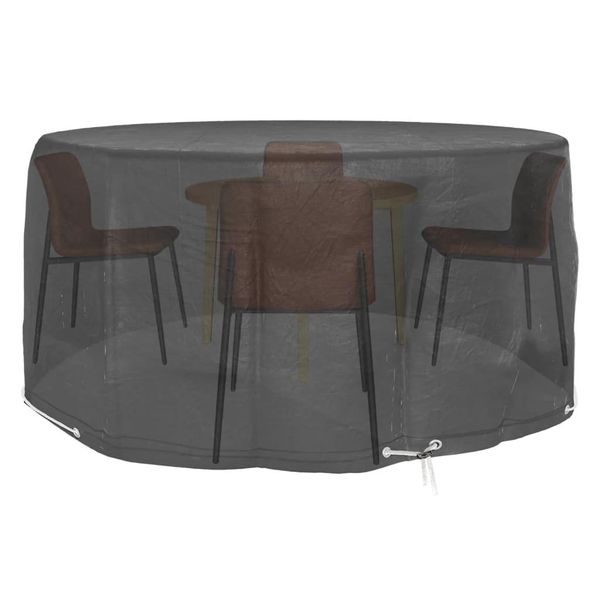 Syfax™ Coperture Mobili Da Giardino 2Pz 10 Occhielli Ø230X90Cm Rotonde-image
