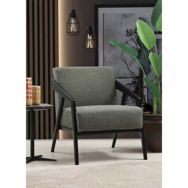 Poltrona Seduta Soggiorno 1 Seduta Tessuto Poliestere Stile Moderno Design Lusso Nuovo-image
