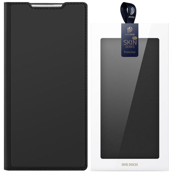Dux Ducis Skin Pro Case Per Google Pixel 7A Flip Cover Card Wallet Stand Nero-image