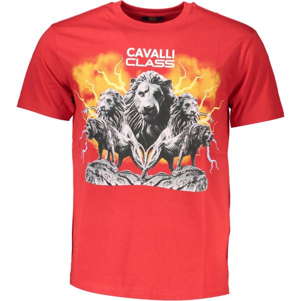 Cavalli Class T-Shirt Uomo Tessile Rosso SF21326 - Taglia: Xl-image