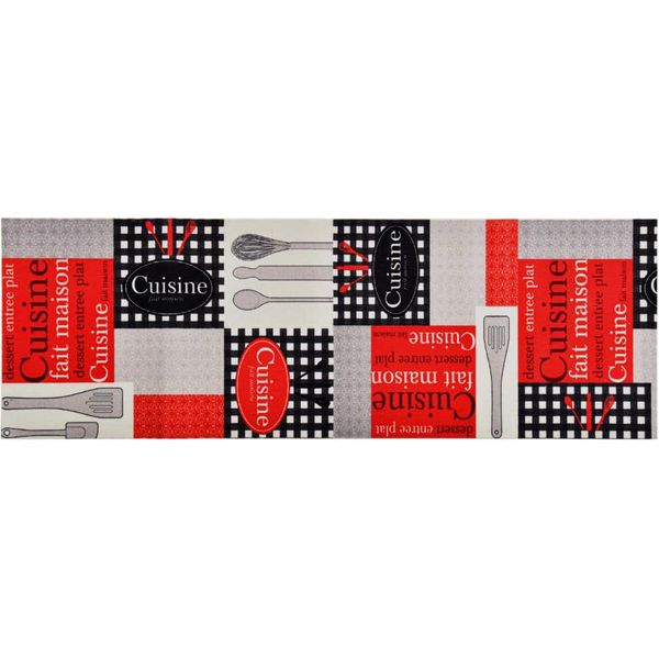 The Living Store Tappeto Cucina Lavabile Cuisine 60X300 Cm-image