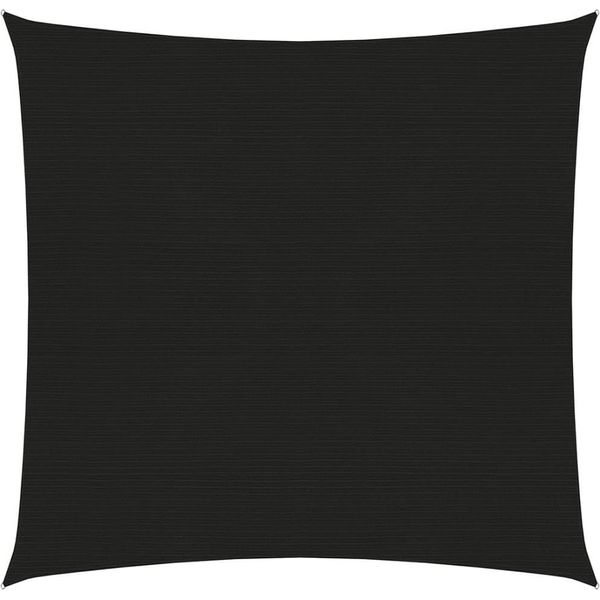 The Living Store Tenda Da Sole 160 G/M² Nero 2,5X3 M Hdpe-image