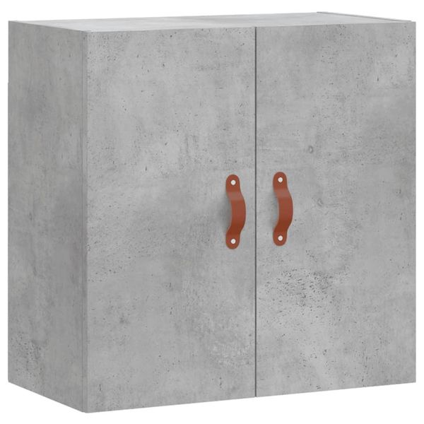 Vidaxl Armadio A Muro Grigio Cemento 60X31X60 Cm Materiale A Base Di Legno-image