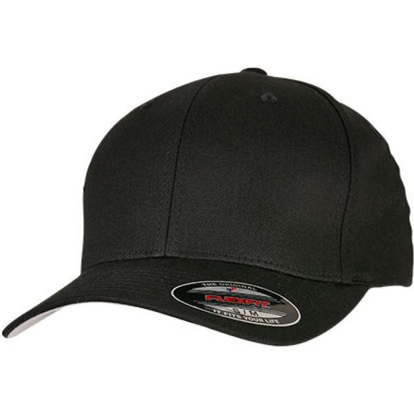 Flexfit 5001 | V-FLEXFIT® Cotone Twill Cap S/M & L/Xl - Colore: Nero - Taglia: L/Xl-image