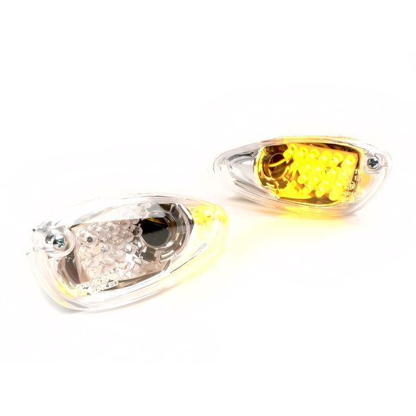 Indicatori Di Direzione Bgm Original Set Di 2 Led Gilera Runner Fino Al 2005 Arancione-image