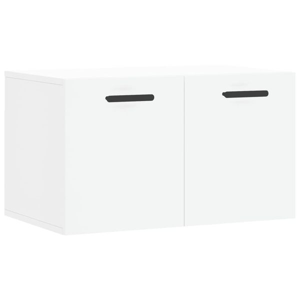 Vidaxl Armadio A Muro Bianco 60X36,5X35 Cm Materiale A Base Di Legno-image