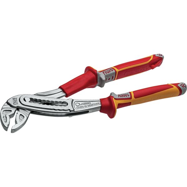 Pinze Per Pompe Dell'acqua Nws Classicplus Su Scheda Self-Service 1651-49-VDE-240-SB | Geometria Ottimale Delle Ganasce Con Denti Autobloccanti Per Una Presa Sicura-image