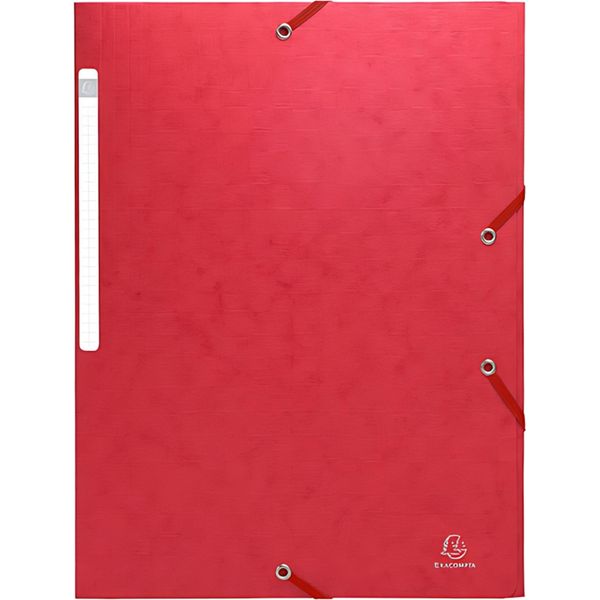 Cartella A4+ Scotten 3 Lembi Rosso-image