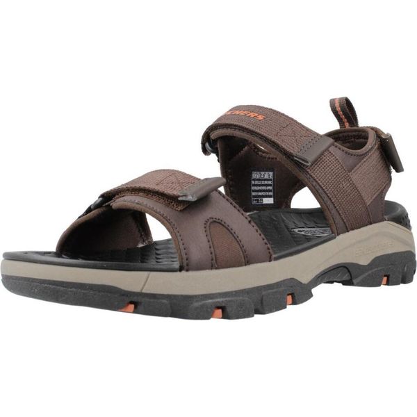 Sandali Del Marchio Skechers Del Modello Tresmen - Ryer Marrone-image