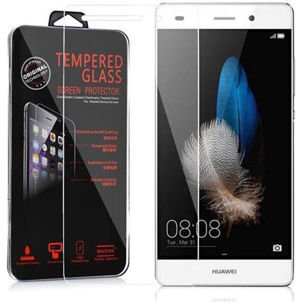 Cadorabo Proteggi Schermo Blindato Per Huawei P8 Lite In Vetro Protettivo Temperato Trasparente-image