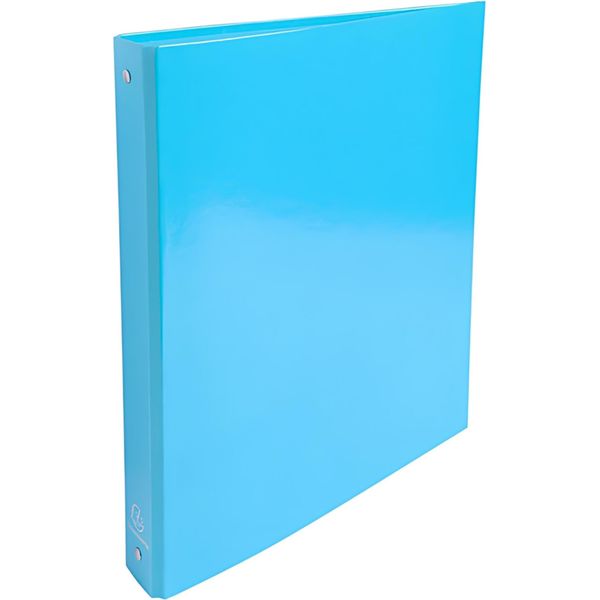 Exacompta 519292E Raccoglitore Ad Anelli Exacompta Iderama, Meccanismo A 4 Anelli, A4, Azzurro-image