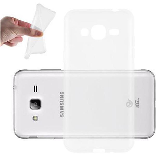 Cadorabo Cover Per Samsung Galaxy J3 2016 Cover Protettiva In Trasparente Cover Protettiva Tpu Silicone Cover Custodia-image