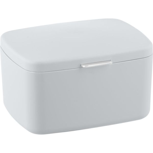 Wenko Scatola Da Bagno Scatola Di Immagazzinaggio Cesto Di Immagazzinaggio Con Coperchio Bianco Organizzatore Barcellona-image