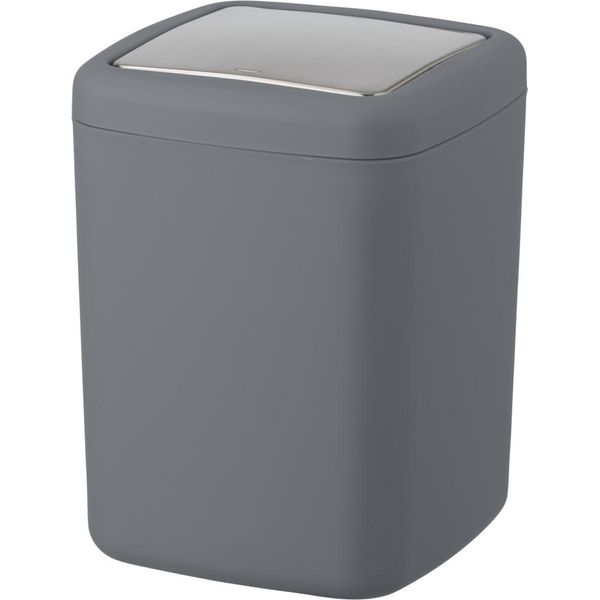 Wenko Cosmetici Secchio Con Coperchio Basculante 3 L Barcellona Rifiuti Bagno Cucina Ufficio Wc-image