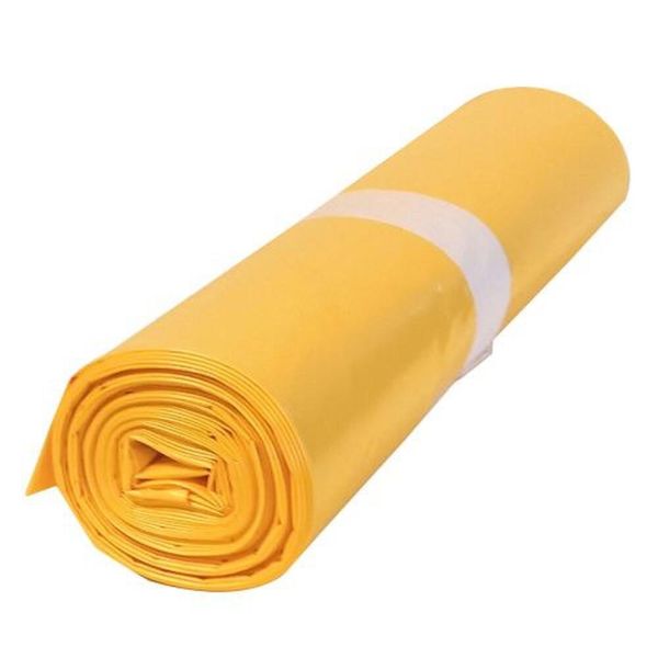 Sacchetto Ldpe 70 X 110 Cm/60 Mc/25 Pz. Giallo-image