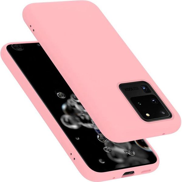 Cadorabo Custodia Protettiva Per Samsung Galaxy S20 Ultra In Rosa Custodia Del Telefono Cellulare Custodia Cover Tpu Etui-image