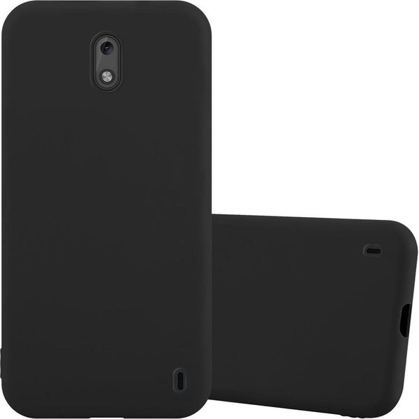 Cadorabo Custodia Per Nokia 2 2017 Cover Protettiva In Nero Custodia Del Telefono Cellulare Tpu Silicone Custodia Cover-image