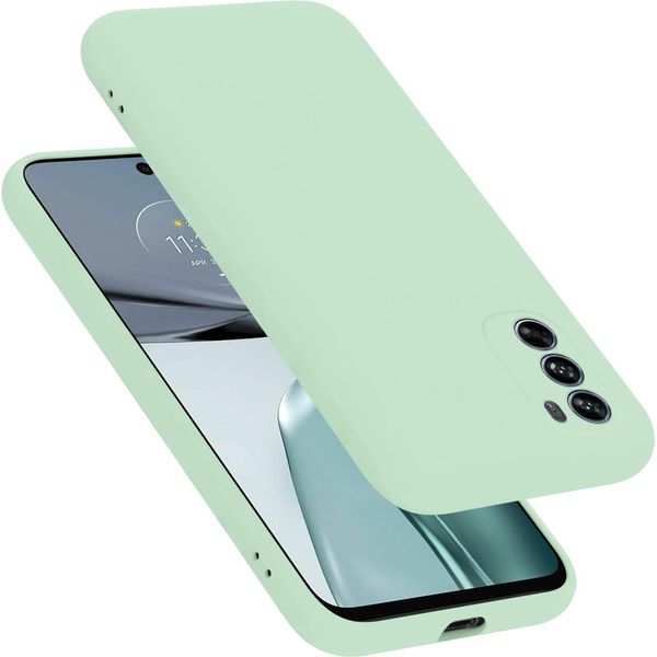 Cadorabo Custodia Protettiva Per Motorola Moto G62 5G In Verde Custodia Del Telefono Cellulare Custodia Cover Tpu Etui-image