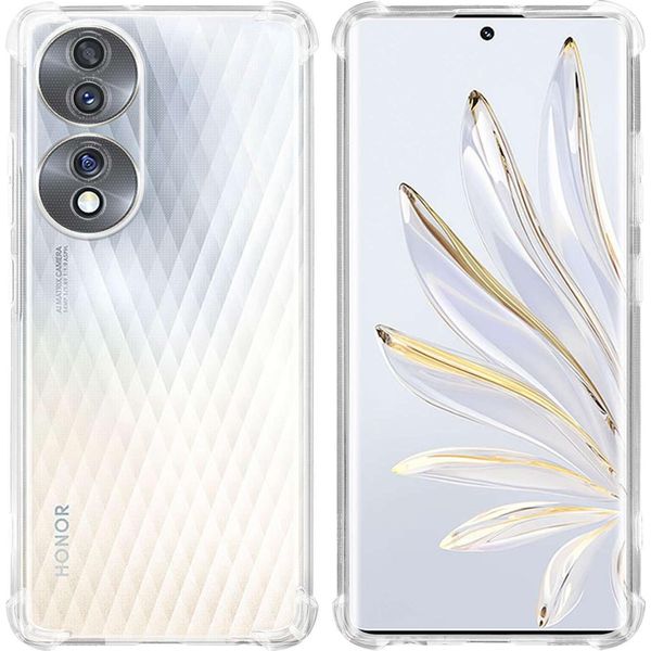 Cadorabo Custodia Per Honor 70 In Full Transparent Custodia Protettiva In Tpu Flessibile Silicone Cover Cover Telefono Cellulare-image