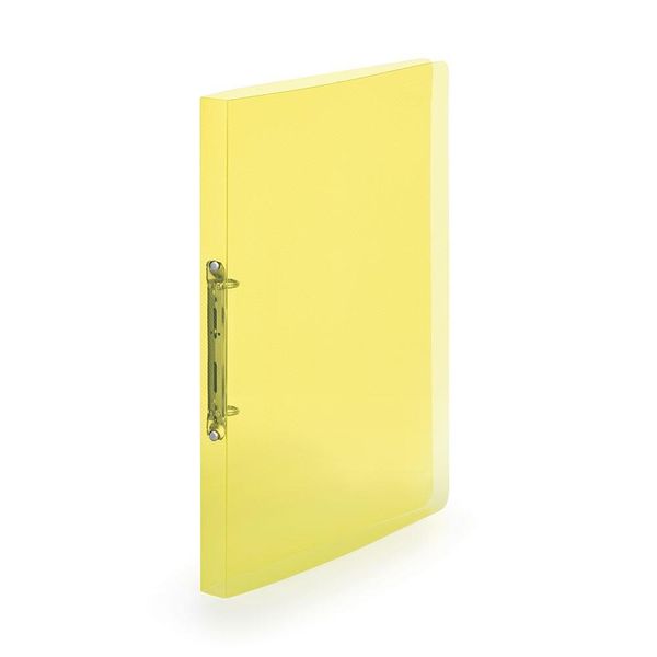 Raccoglitori Ad Anelli A4 Traslucidi - 2 Anelli / Giallo-image