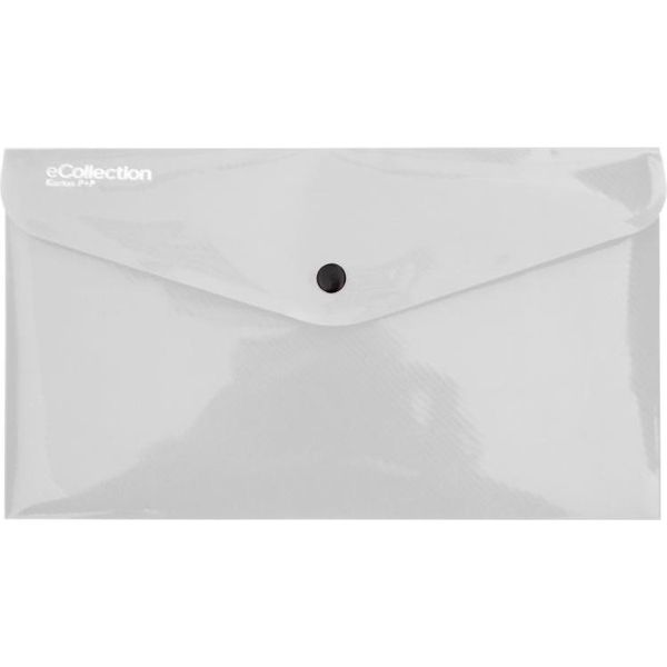 Karton P+P Dl Ecollection Notebook Con Pulsante, Trasparente 2-627-image
