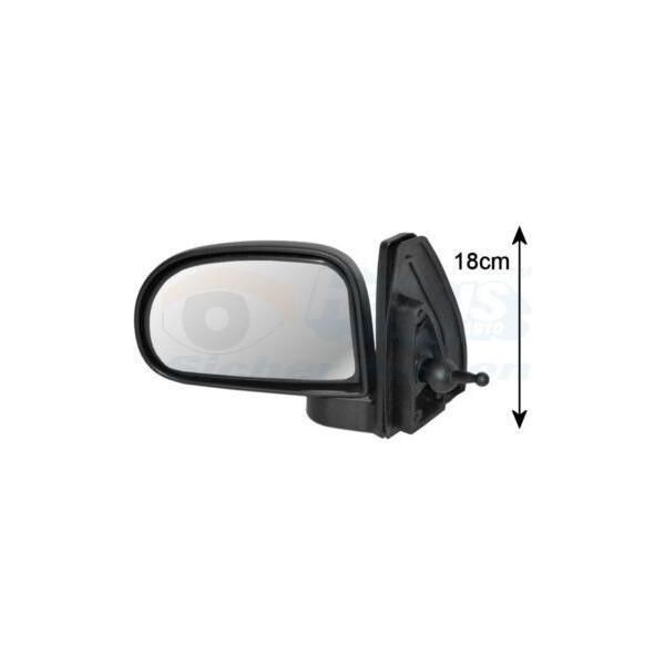 Van Wezel 8203804 Specchietto Retrovisore Esterno Destro Per Hyundai Atos Prime (Mx) Convesso Con Primer-image