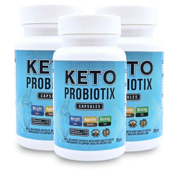 Keto Probiotix Caps - Integratore Alimentare 30Pz.-image