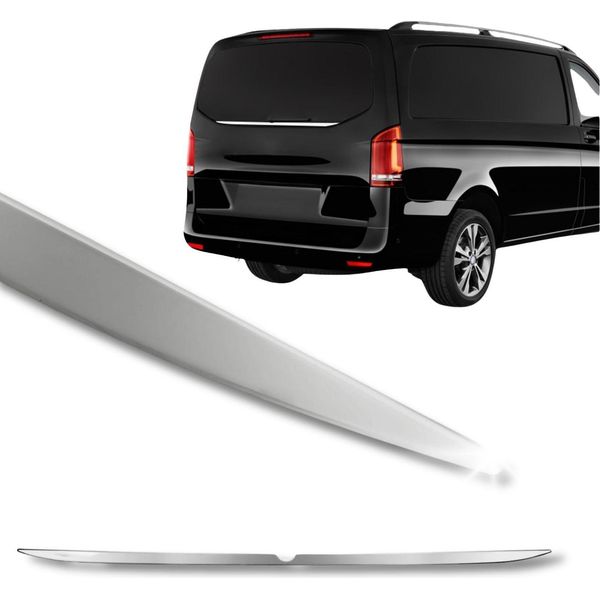 Modanatura Del Finestrino Del Portellone Posteriore In Acciaio Inox Cromato Mercedes Vito W447 Dal 2014--image