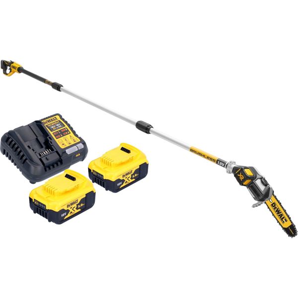 Potatore A Batteria Dewalt Dcmps 567 P2 18 V Senza Spazzole + 2X Batteria 5,0 Ah + Caricatore-image
