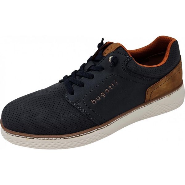 Bugatti Dexter, Scarpa Sportiva Da Uomo Con Lacci In Blu, Taglia 44-image