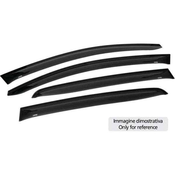 Airplus Deflettore Aria Adesivo Anteriore+Posteriore Per Dacia Logan Mcv 5P 10/13>09/21-image