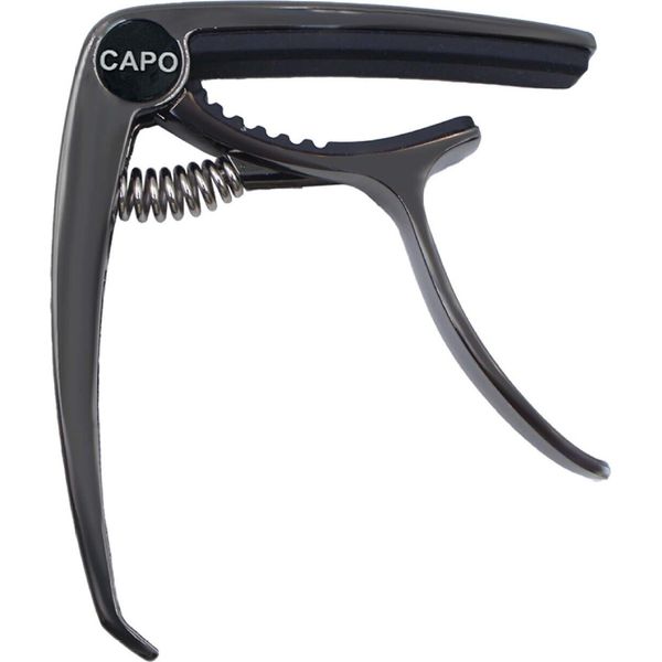 Inf Capotasto Per Chitarra In Lega Di Zinco Per Chitarre Acustiche Nero-image