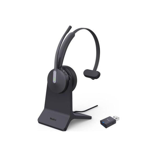 Yealink WH64 Hybrid Headset Mono Teams Mit BHC70 Ladebasis-image
