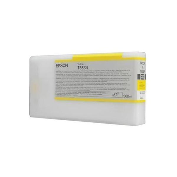 Epson Original Ultrachrome Druckerpatrone Gelb 200Ml (C13T653400)-image