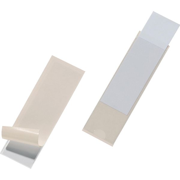 Durable Busta Adesiva Pocketfix® 100X30 Mm, 10 Pezzi, Trasparente, 807319-image