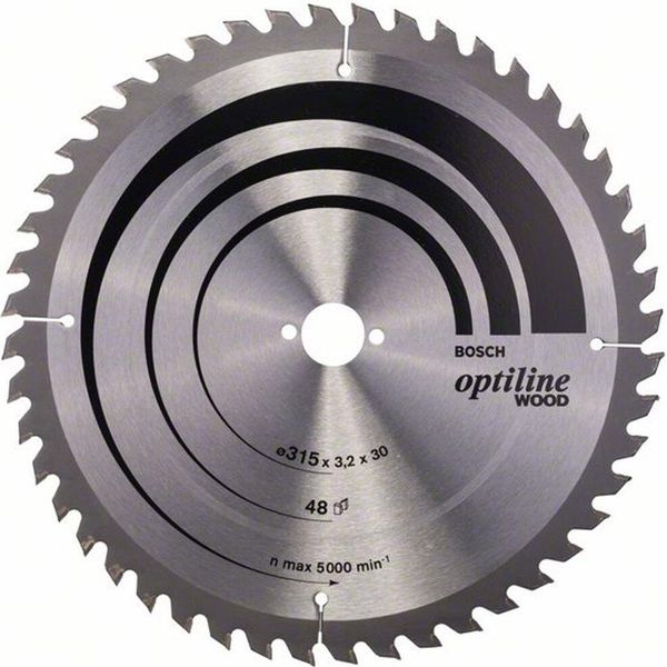 Lama Circolare Per Legno Pro, 315 X 3,2 X 30 Mm, T48-image