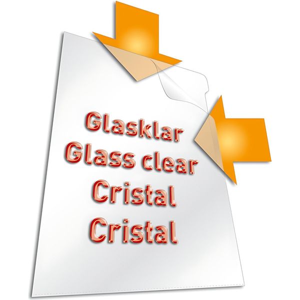 Durable Busta A L Trasparente Standard A4 Extra Lucida In Pp Conf. 100 Pezzi, 100 Pezzi, Trasparente, 233519-image