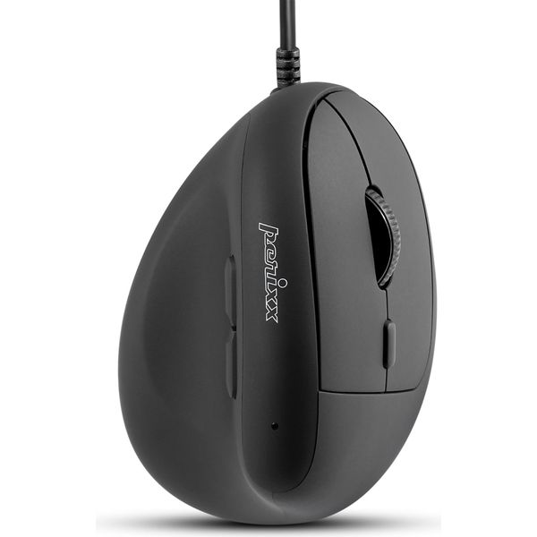 Perixx PERIMICE-508 - Maus - FüR RechtshäNder - Optisch - 6 Tasten - Kabelgebunden - Usb - Schwarz-image